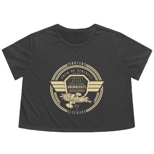 Crew of Serenity Firefly Flowy Cropped Tees