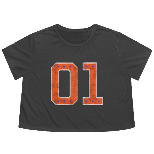 01 General Lee Style Flowy Cropped Tees