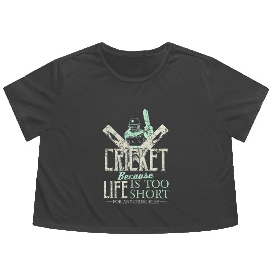 Cricket Flowy Cropped Tees