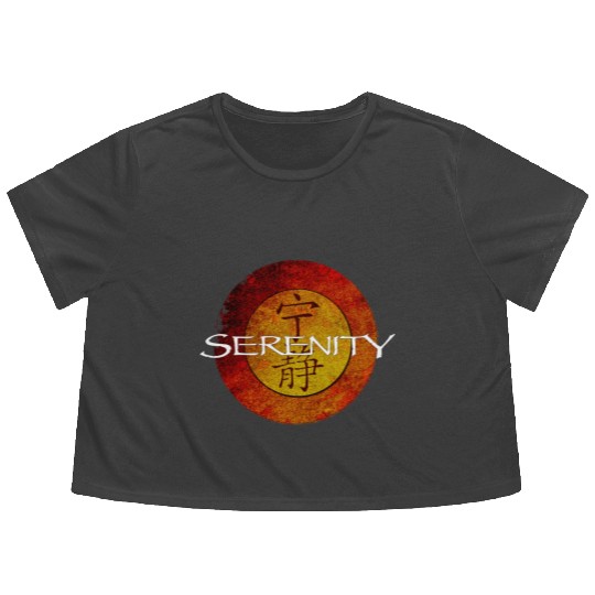 Firefly Serenity Shield Flowy Cropped Tees