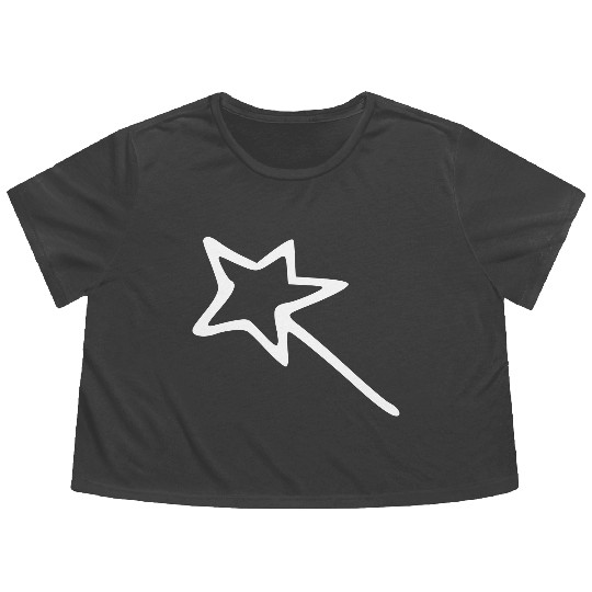 Magic Wand Flowy Cropped Tees