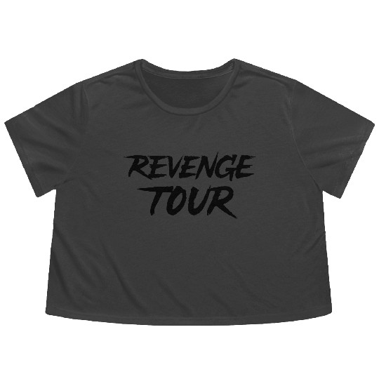 Revenge Tour Flowy Cropped Tees
