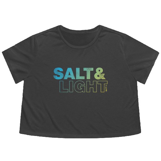 salt and light Flowy Cropped Tees
