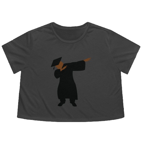 Black and Educated, African American Man Flowy Cropped Tees