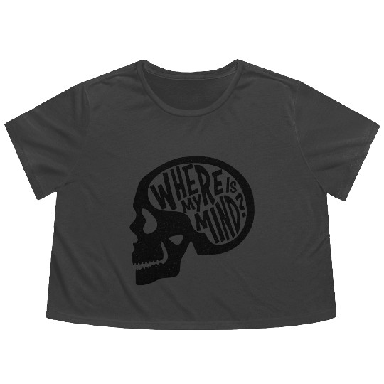Where is my Mind - Fight Club Flowy Cropped Tees