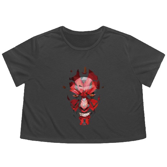 darth maul sith Flowy Cropped Tees
