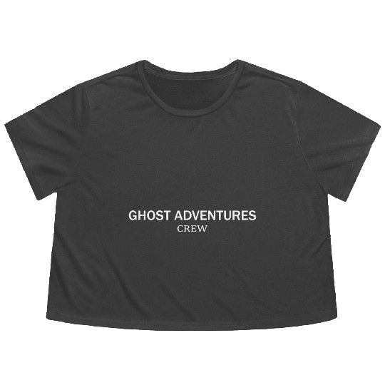Ghost adventures crew adventure mountains gift Flowy Cropped Tees