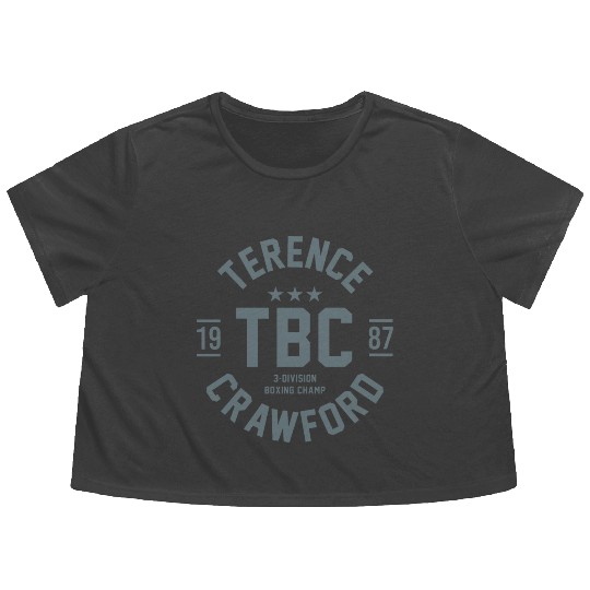TBC Terence Crawford Flowy Cropped Tees