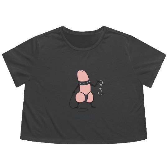 Eddie Funky Dick BDSM Flowy Cropped Tees