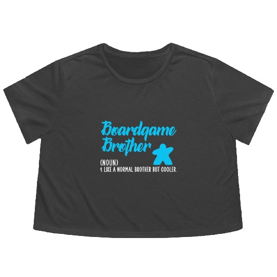 boardgame brother Flowy Cropped Tees