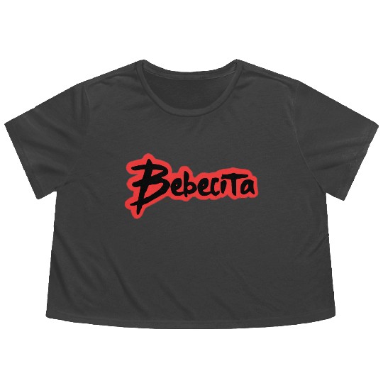 Bebecita Real Hasta La Muerte Anuel Design Flowy Cropped Tees