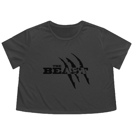 eddie hall Flowy Cropped Tees