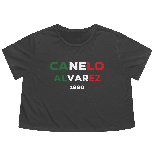 Canelo Alvarez Flowy Cropped Tees