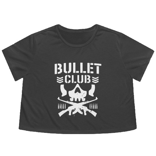 Bullet Club Flowy Cropped Tees