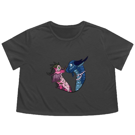 Wings Of Fire Flowy Cropped Tees