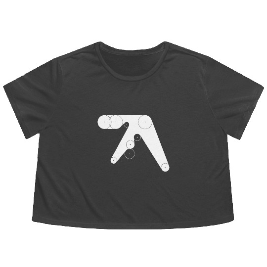 Aphex Twin Logo Flowy Cropped Tees