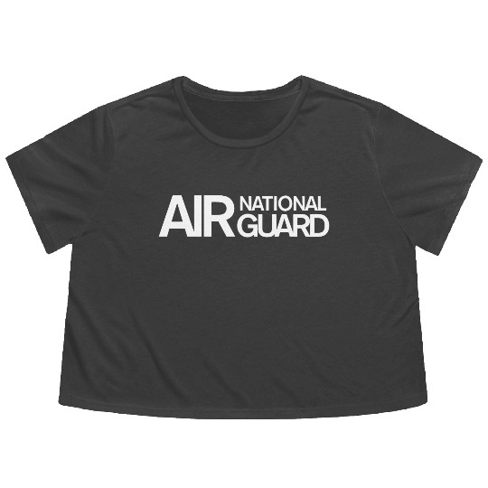 Air National Guard Flowy Cropped Tees