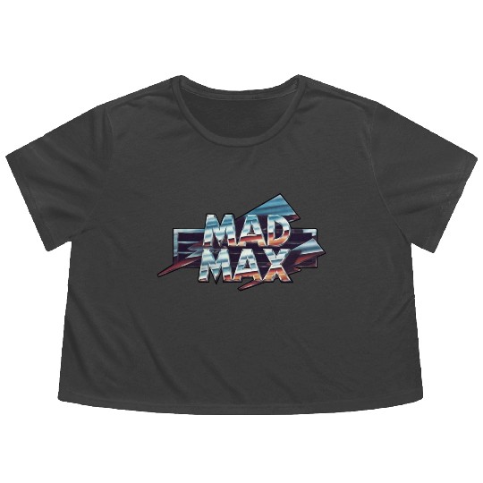 mad max logo Flowy Cropped Tees