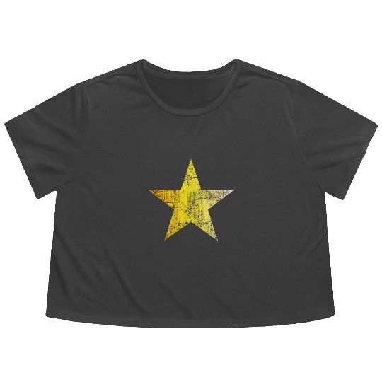 Gold Star - Golden Star VINTAGE Flowy Cropped Tees