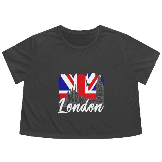 London Flowy Cropped Tees