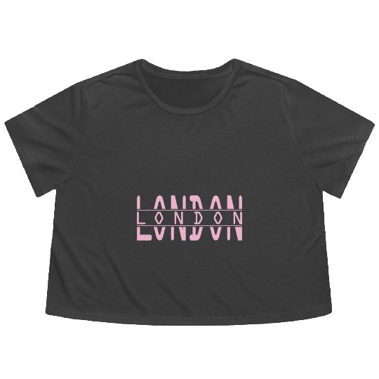 London Flowy Cropped Tees