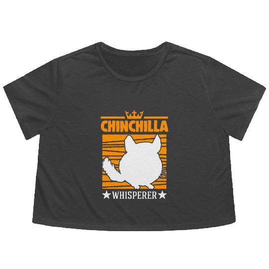 Chinchilla Whisperers Flowy Cropped Tees