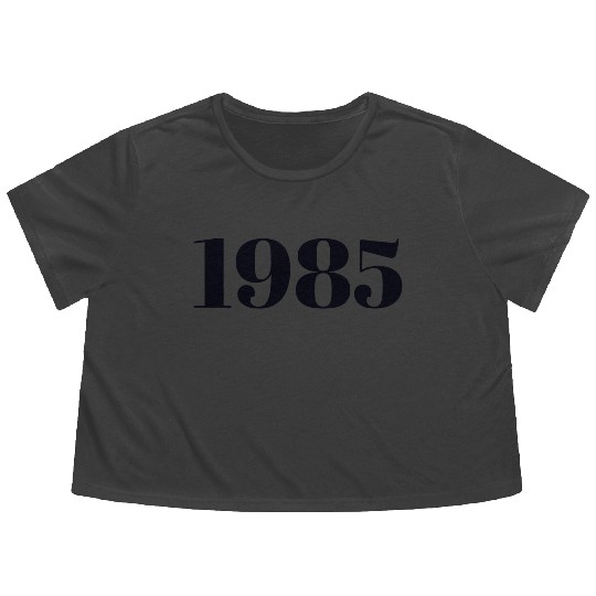 1985 Flowy Cropped Tees