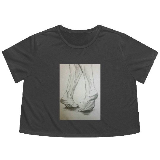 Barefoot Flowy Cropped Tees