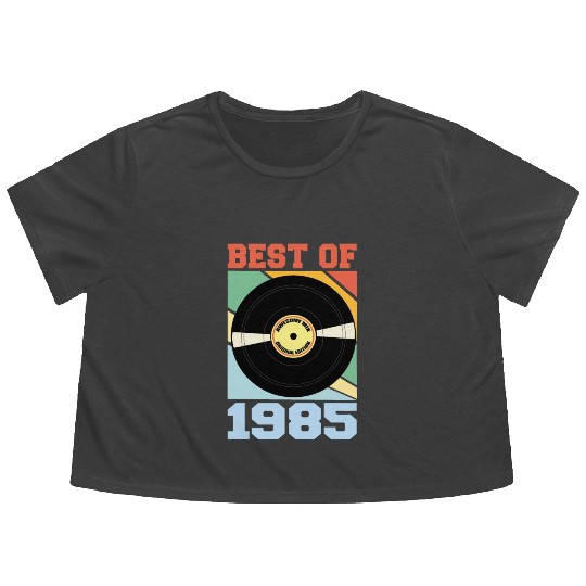Best of 1985 Flowy Cropped Tees