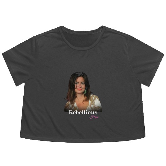 Deborah James Flowy Cropped Tees