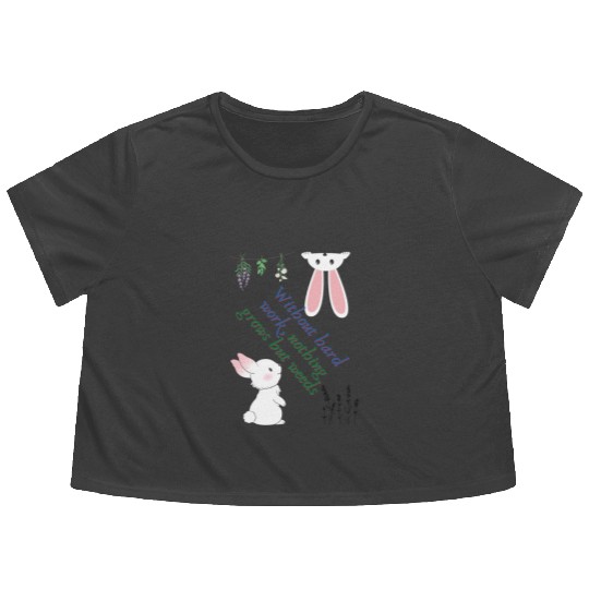 Smart Life Family Funny Meme Car School Happy Love Flowy Cropped Tees