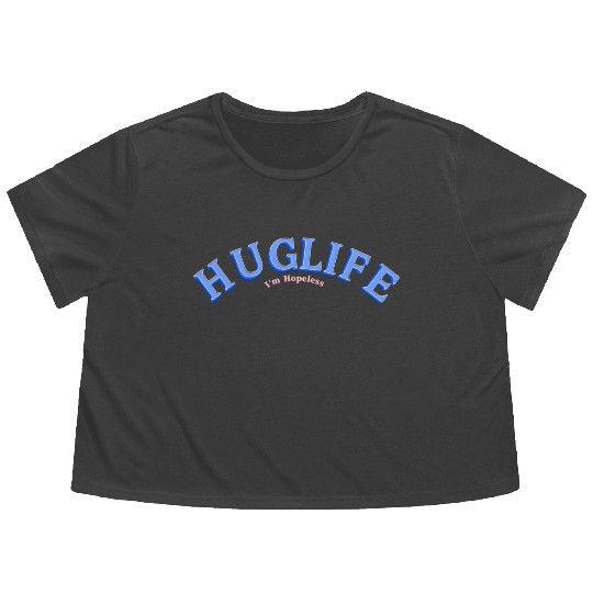 Hug Life Flowy Cropped Tees
