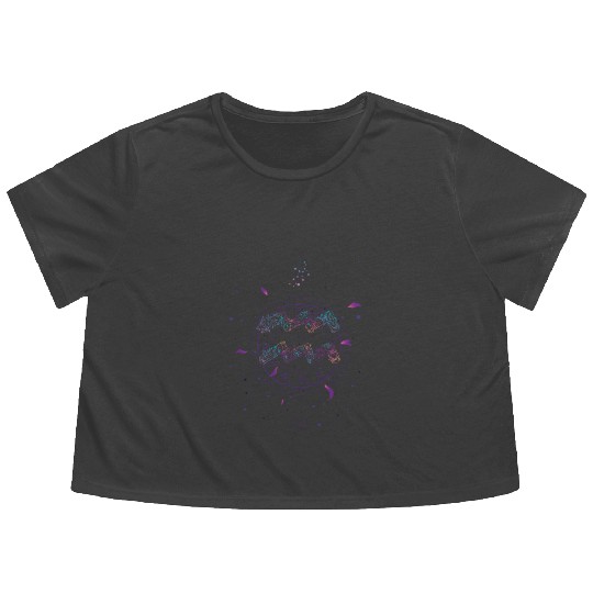 Aquarius Zodiac Astrology Aquarius Zodiac Astrolog Flowy Cropped Tees
