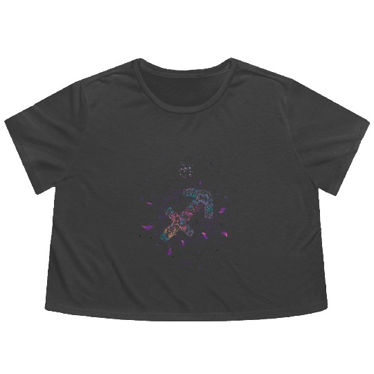 Sagittarius Zodiac Astrology Sagittarius Zodiac As Flowy Cropped Tees