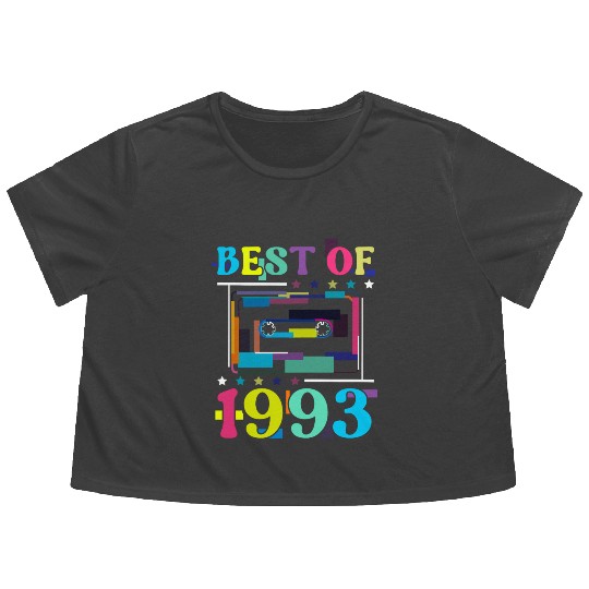 Best Of 1993 | Birthday Flowy Cropped Tees | Birthday Retro