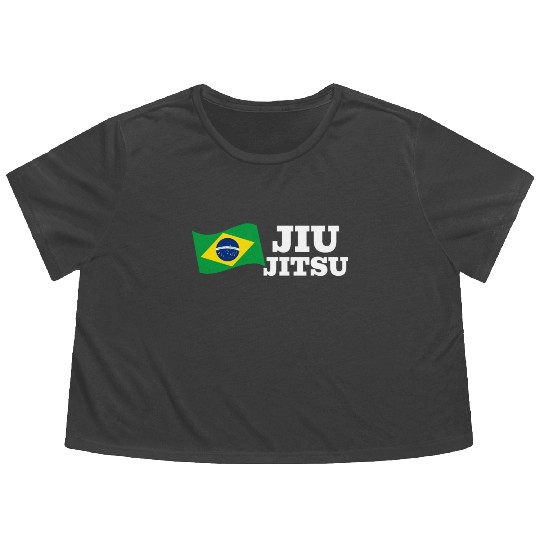 BJJ Gi Brazilian Jiu Jitsu Martial Arts Flowy Cropped Tees