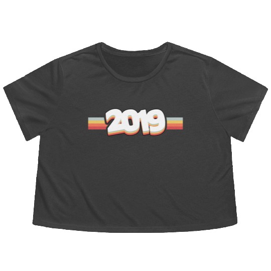 2019 the birth of legends Flowy Cropped Tees