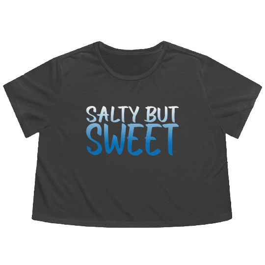 Salty But Sweet 10 Flowy Cropped Tees