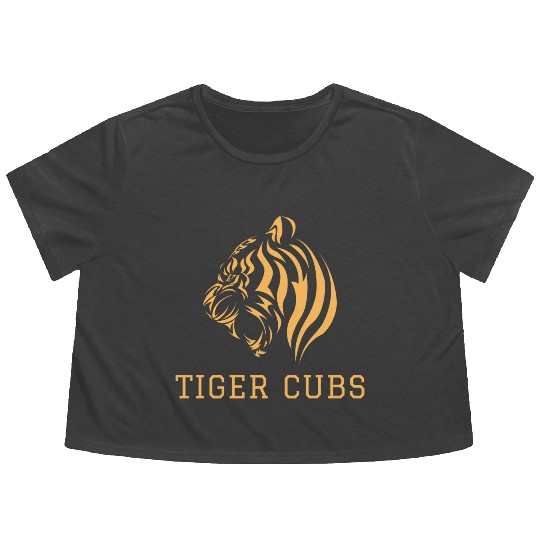 Tiger Cubs mens Flowy Cropped Tees best Quality