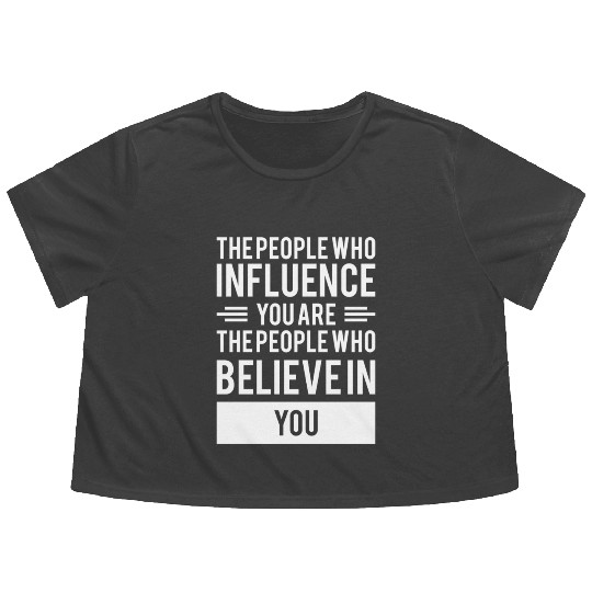 Influence Flowy Cropped Tees
