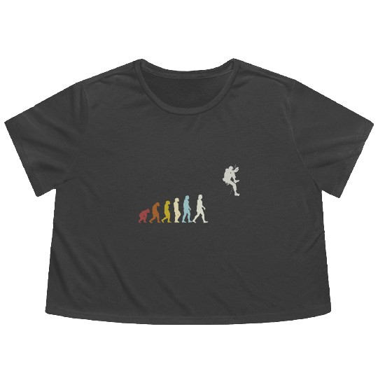 Climbing Evolution Mountaineering Bouldering Flowy Cropped Tees