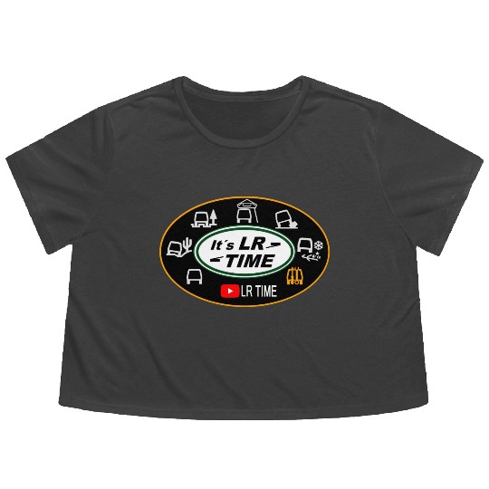 LR Time Cubs Flowy Cropped Tees