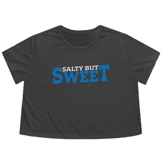 Salty but Sweet 14 Flowy Cropped Tees