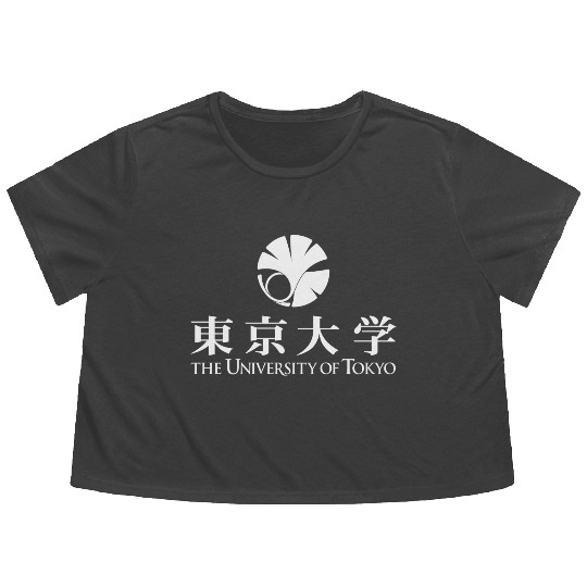 TOKYO UNIVERSITY Flowy Cropped Tees