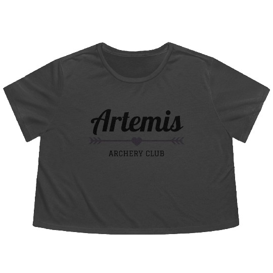 Artemis Archery Club Flowy Cropped Tees