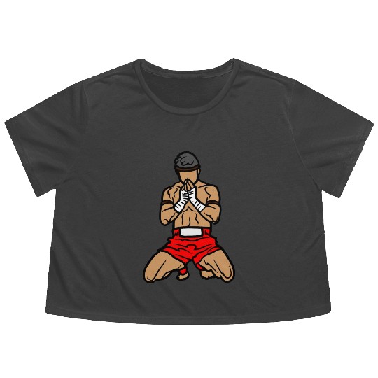 Wicked Ways Muay Thai Team Flowy Cropped Tees