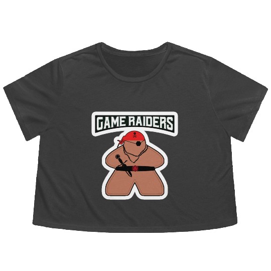 Game Raiders Flowy Cropped Tees