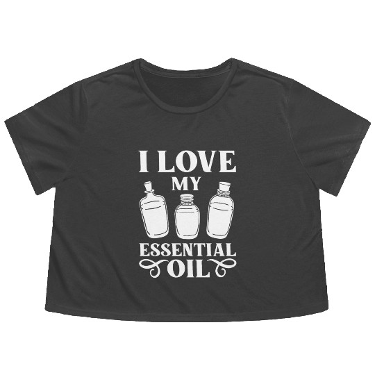 Essential Oil Diffuser Peppermint Aromatherapy Flowy Cropped Tees
