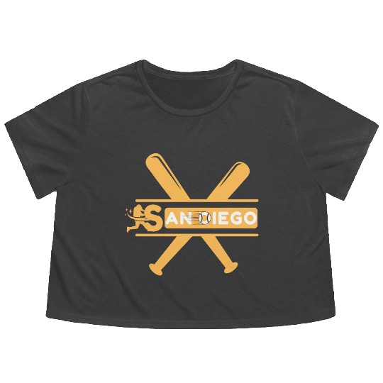 san diego Flowy Cropped Tees