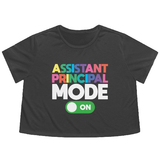 Assistant Principal Flowy Cropped Tees